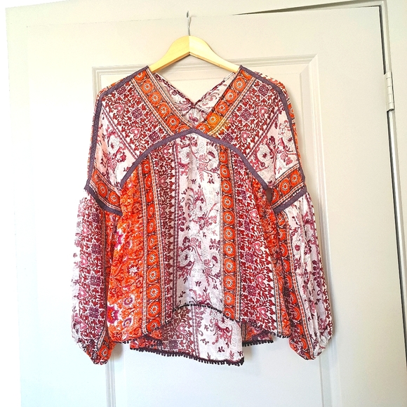 Anthropologie  Maeve Silk Top - Picture 4 of 9